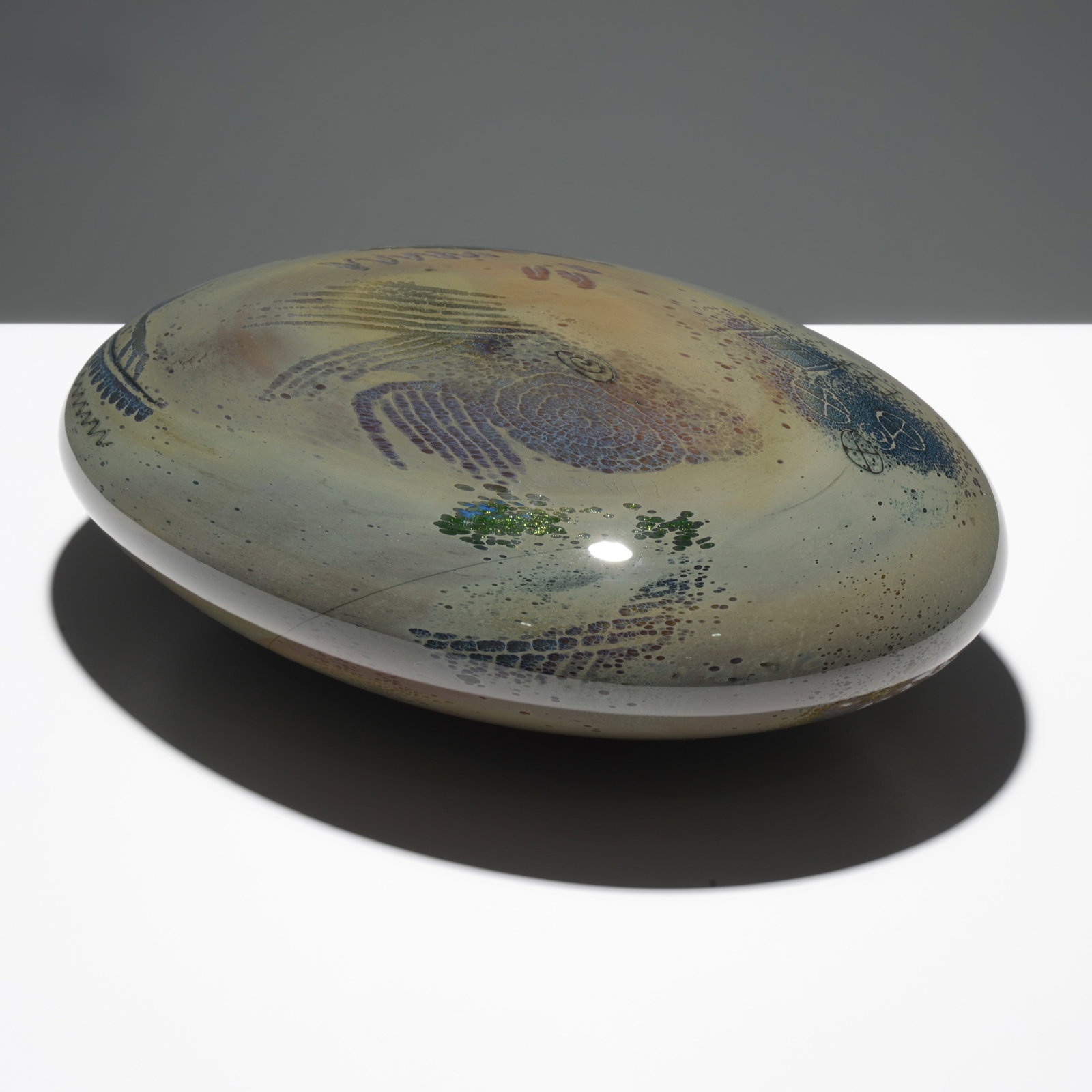 Large William Morris PETROGLYPH STONE Sculpture (1 of 11)