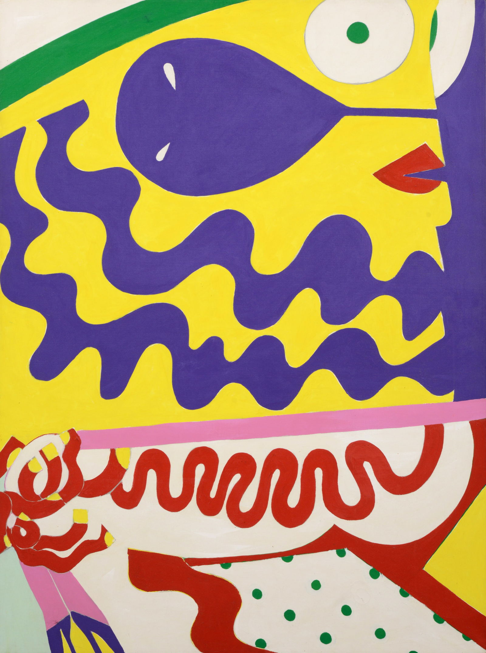 Knox Martin Abstract Painting (1 of 9)