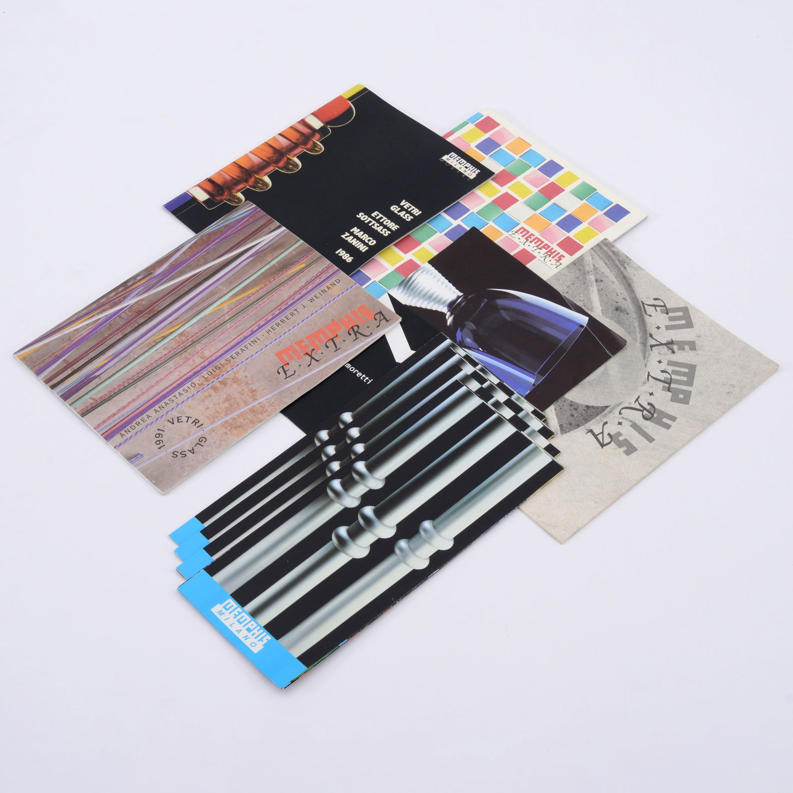 Memphis Milano Catalogs & Poster Brochures, 9 Pcs. (1 of 8)