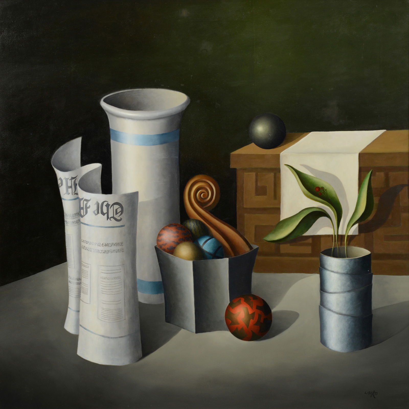 Juan Carlos Liberti Painting, Still LIfe (1 of 9)
