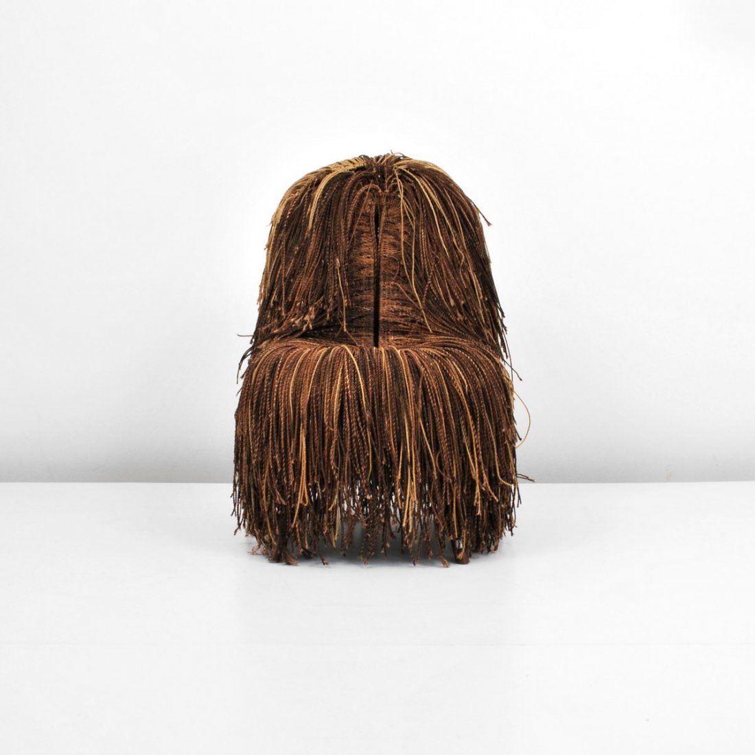 Rope Chair: Markings: none Country of Origin & Materials: unknown; roping, other Additional Information & Circa: Rope chair; 20-21st Century (Key Word Search: lounge chair, Tejo Remy, Marcel Wanders, Ron Arad, Th