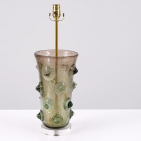 Ercole Barovier A MUGNONI Lamp