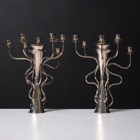 Pair of Borek Sipek SIMON Candelabra