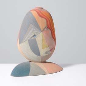 Tom McGlauchlin Sculpture / Vessel, 12"H