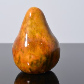Hans Hedberg Ceramic Pear Sculpture