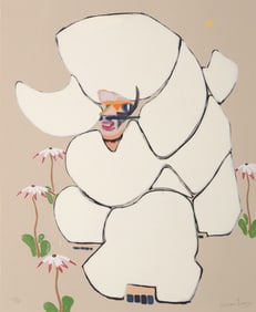 Susumu Kamijo COMES AT TIME Silkscreen & Woodblock