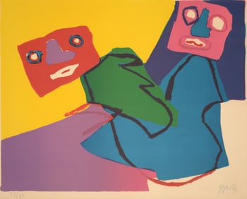 Karel Appel UNTITLED Lithograph