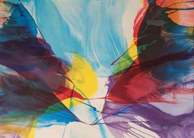 Paul Jenkins SANCTUARY - LIGHT GRAPHIC Lithograph