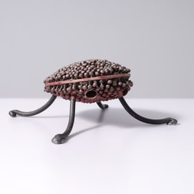 Val Bertoia ALUMINUM RACING TORTOISE Sculpture