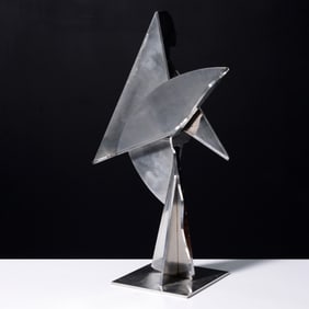 Ernest Trova MAN WITH MULTIPLE PANELS Sculpture