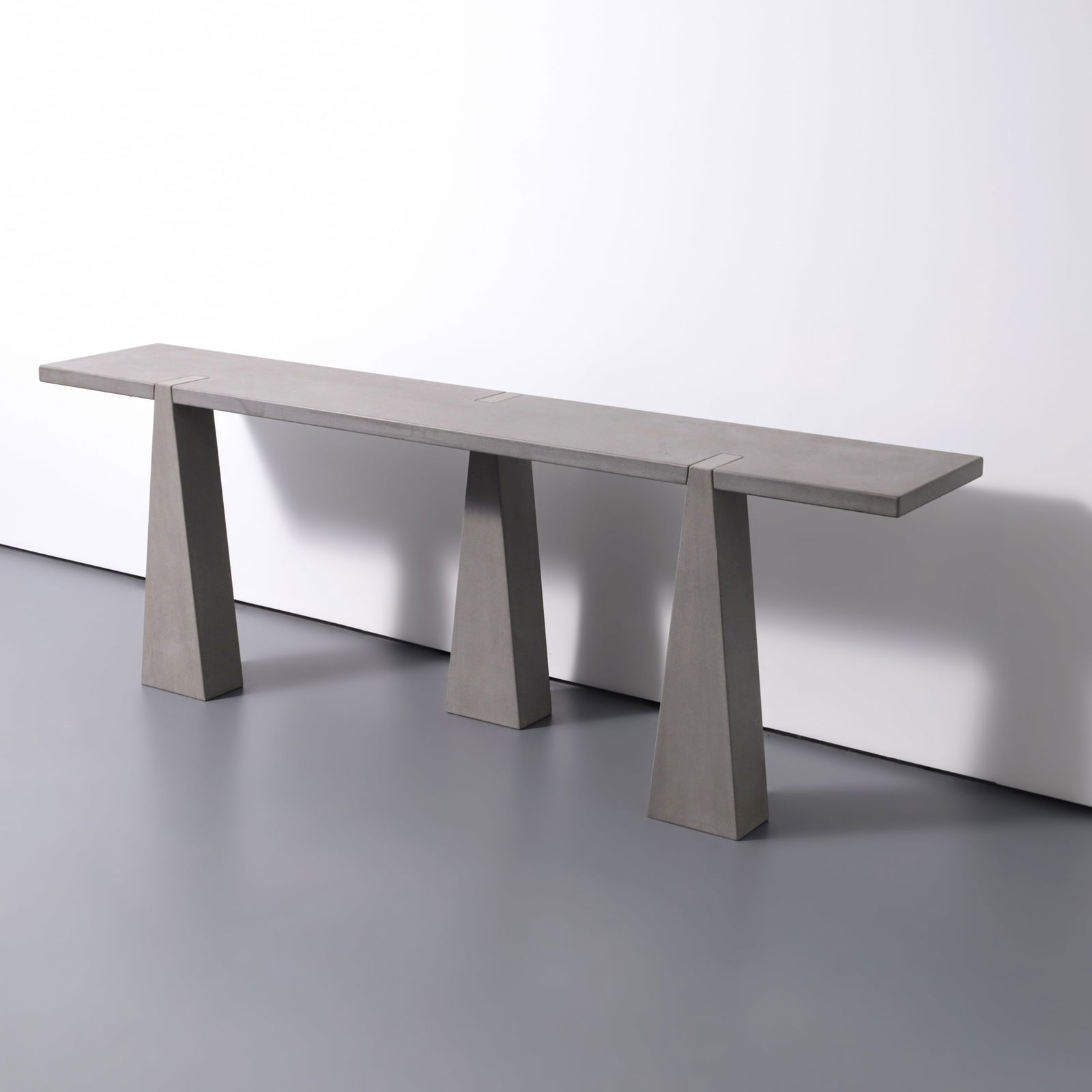 Angelo Mangiarotti INCA Granite Console Table (1 of 7)