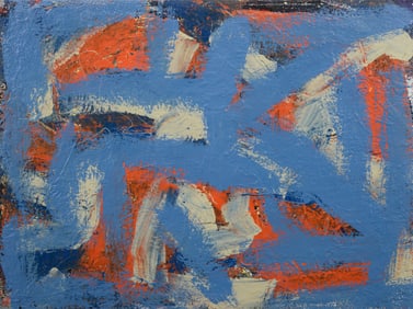 John Frates BOOGIE MAN Painting, 48"W