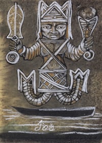 Angelbert Metoyer UNTITLED Drawing & Mixed Media