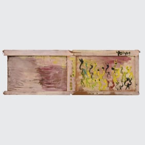 Purvis Young UNTITLED Painting, 55"W