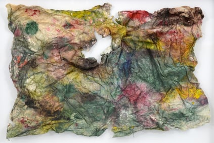 Sam Gilliam UNTITLED Unique Mixed Media on Paper