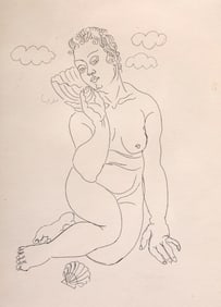 Raoul Dufy VENUS A LA COQUILLE Etching
