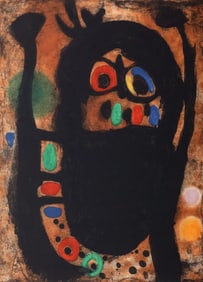 Joan Miro LA FEMME AUX BIJOUX Aquatint