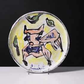 Lucebert Plate for Felix van de Sman Kunst Editions