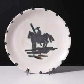 Pablo Picasso PICADOR Plate, Madoura (A.R. 160)