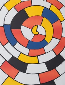 Alexander Calder UNTITLED Spiral Lithograph