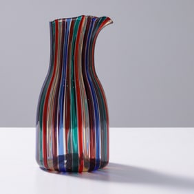 Gio Ponti A CANNE Pitcher, Murano
