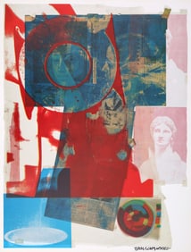 Robert Rauschenberg QUARRY LOCAL ONE Lithograph