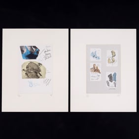2 Claes Oldenburg Lithographs