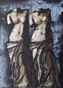 Jim Dine DOUBLE VENUS IN THE SKY AT NIGHT Screenprint / Lithograph