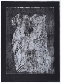 Jim Dine DOUBLE VENUS II Woodcut