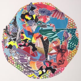 Frank Stella FATTIBURG Lithograph, 32.125"H