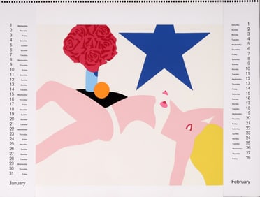 Tom Wesselmann GREAT AMERICAN NUDE Screenprint