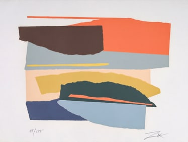 Larry Zox NIAGARA SERIES I Screenprint