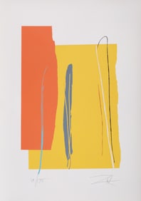 Larry Zox NIAGARA SERIES IV Screenprint