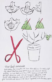 Andy Warhol VINE LEAF MARINADE Lithograph