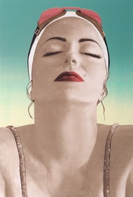 Carole Feuerman CATALINA (GREEN) Silkscreen