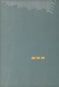 Alex Katz CAMP Woodcut, 60"H