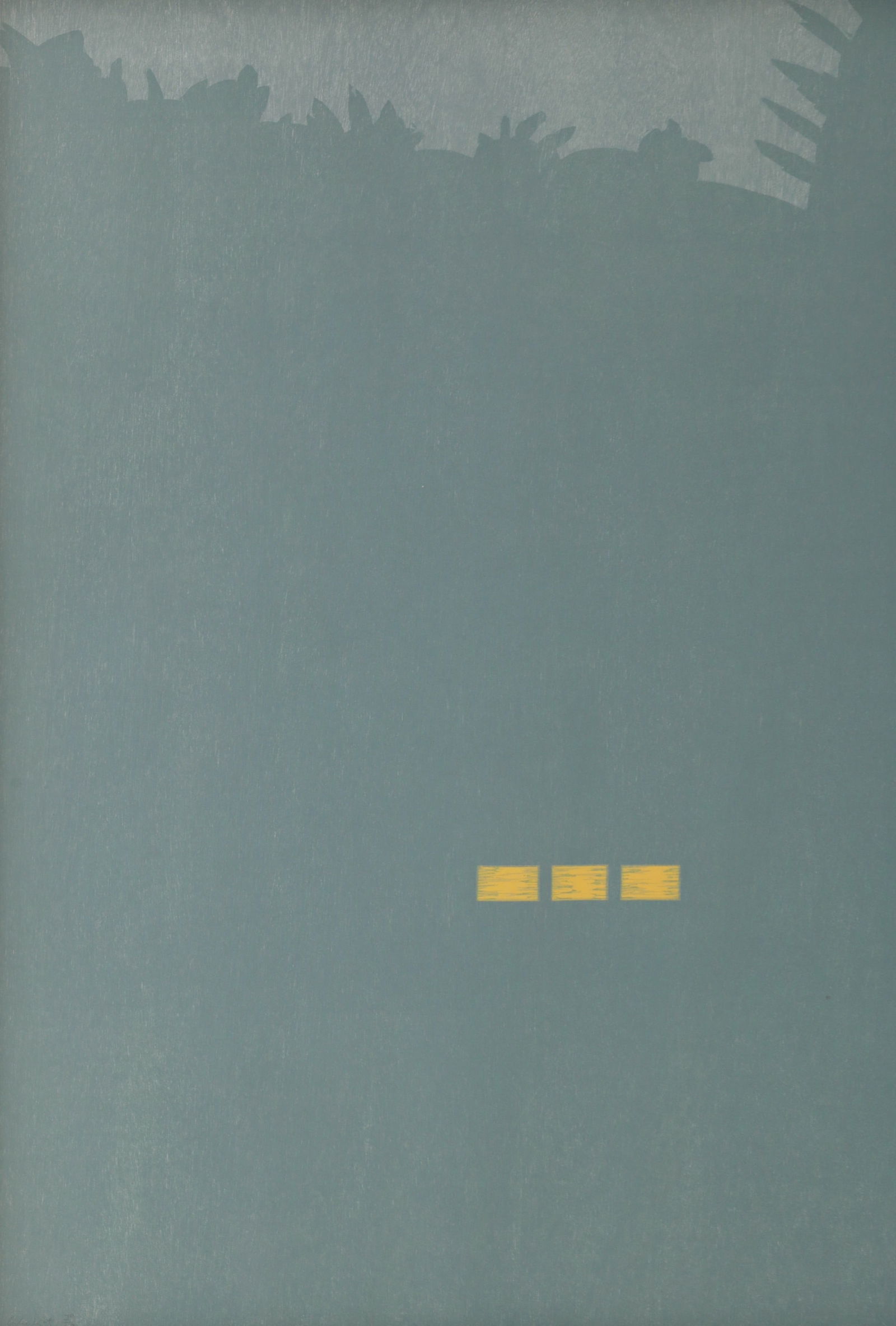 Alex Katz CAMP Woodcut, 60"H (1 of 6)