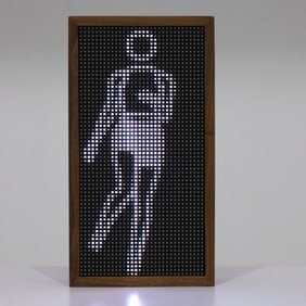 Julien Opie DANCING FIGURE 4 LED Sculpture