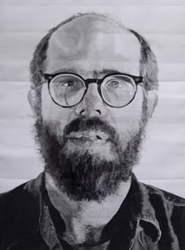 Chuck Close SELF-PORTRAIT Tapestry