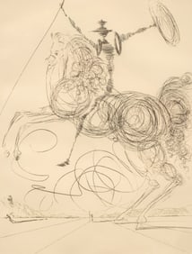 Salvador Dali DON QUIXOTE Etching