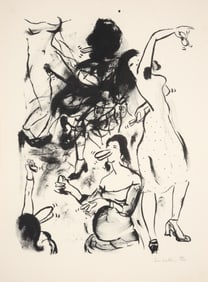 Sue Williams CASTANETS Lithograph