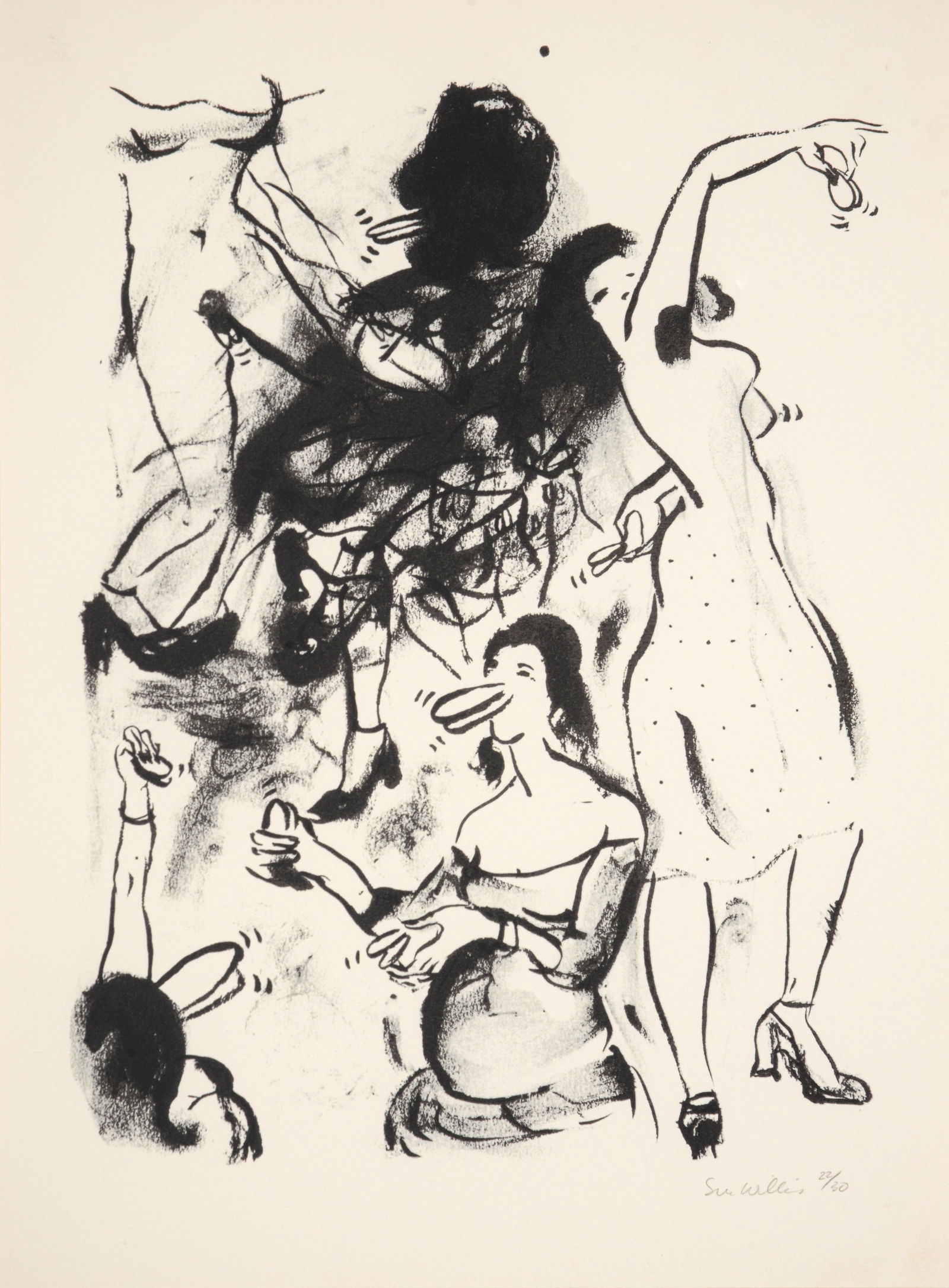 Sue Williams CASTANETS Lithograph (1 of 6)