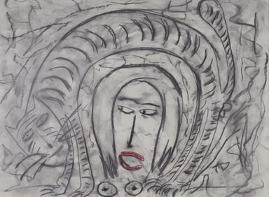 Thornton Dial Sr. UNTITLED Drawing