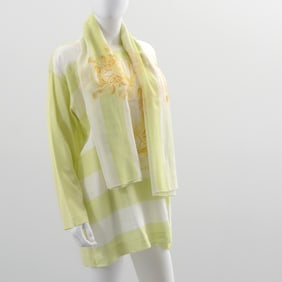 Christian Dior Boutique Tunic & Scarf Set