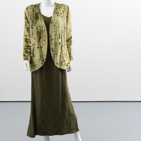 Naeem Kahn Jacket / Dress Ensemble
