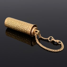Gold Keychain Estate Flashlight