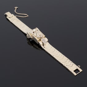Le Mans White Gold & Diamond Ladies Estate Watch