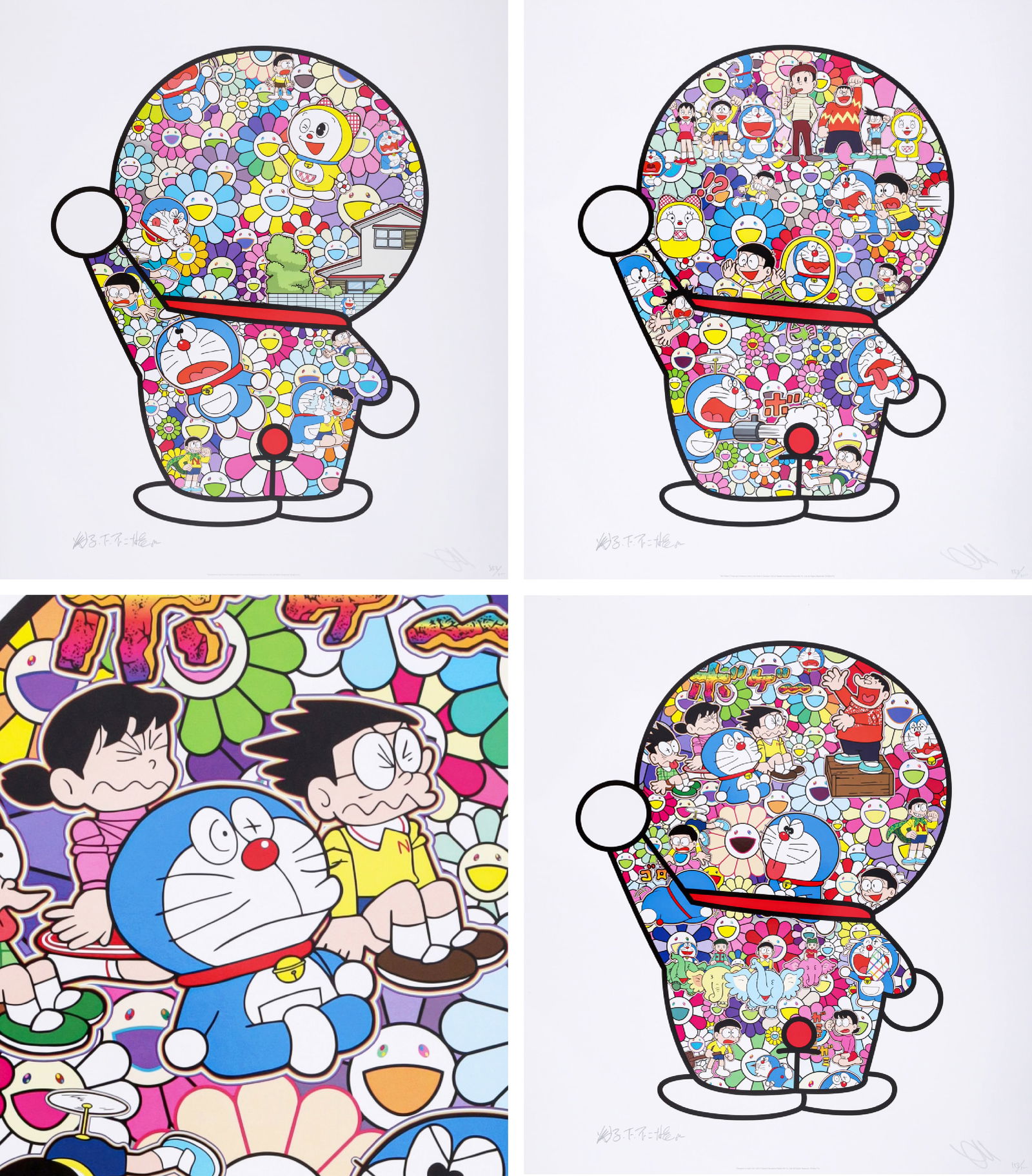3 Takashi Murakami Lithographs (1 of 20)