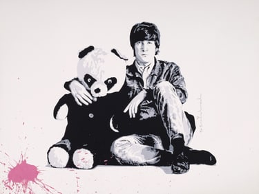 Mr Brainwash ALL YOU NEED IS LOVE Screenprint