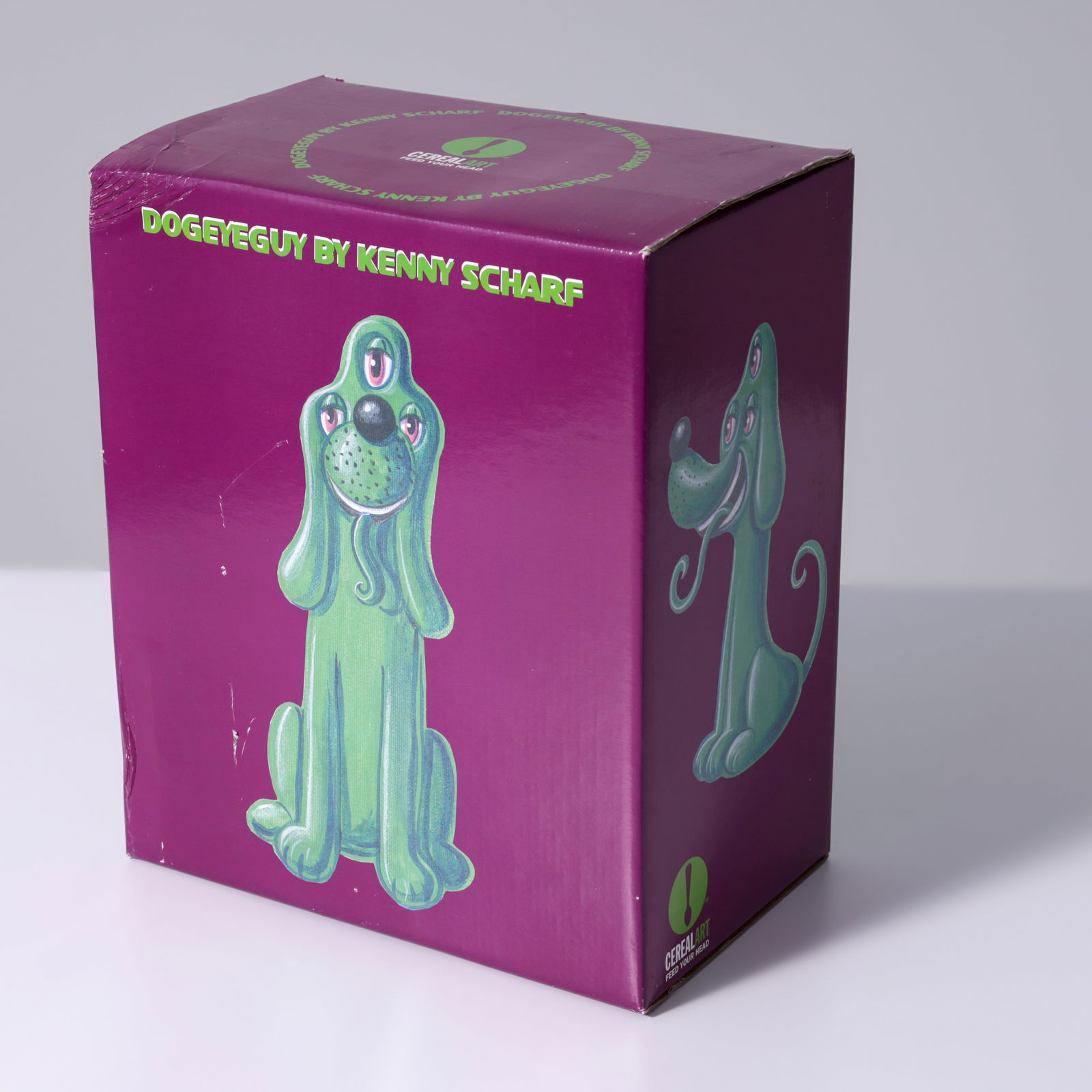 Kenny Scharf DOGEYEGUY Sculpture / Toy, Limited Edition: Artist/Designer; Manufacturer: Kenny Scharf (American, b. 1958)Marking(s); notes: stamped signature, marking(s); from the edition of 2500; 2004Dimensions (H, W, D): 11.25&quo